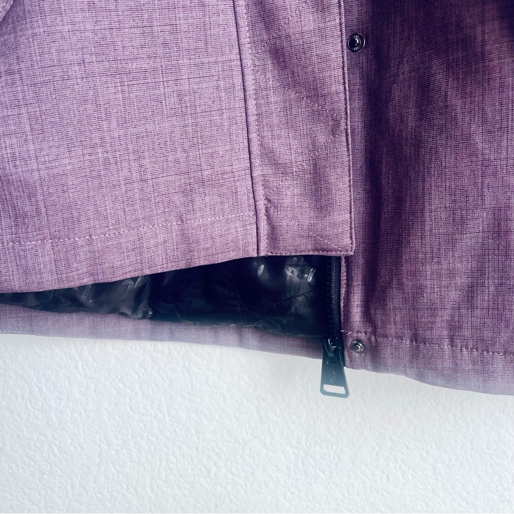 Double Zipper Front Hooded Jacket - Picture 11 of 15